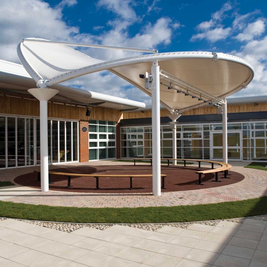 Febric Cladding Innovative, expert and sustainable tensile structures - Fabric Architecture